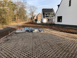 Grondwerk te Sterksel machinaal