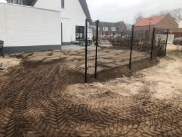 Grondwerk te Sterksel machinaal