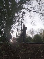 Hekwerk montage met aanplanten