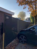Hekwerk montage met aanplanten
