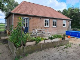 Aanleg achtertuin / bestrating Borkel en Schaft