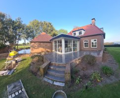 Aanleg achtertuin / bestrating Borkel en Schaft