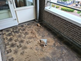 Houtwerk balkon vlonder Aalst