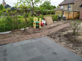 Aanleg achtertuin Hulsel