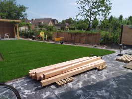 Aanleg achtertuin Hulsel