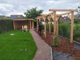 Aanleg achtertuin Hulsel