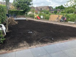 Aanleg achtertuin Hulsel