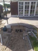 Keramische tegels icm gebakken klinkers Dommelen