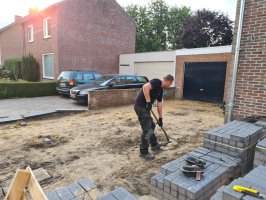 Aanleg voor en achtertuin Westerhoven