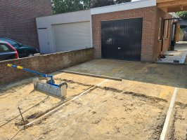 Aanleg voor en achtertuin Westerhoven