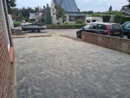 Aanleg voor en achtertuin Westerhoven
