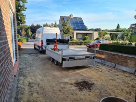 Aanleg voor en achtertuin Westerhoven