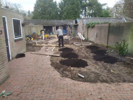 Aanleg achtertuin Westerhoven