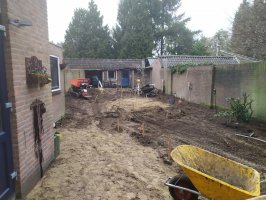 Aanleg achtertuin Westerhoven
