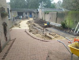 Aanleg achtertuin Westerhoven