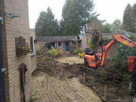 Aanleg achtertuin Westerhoven