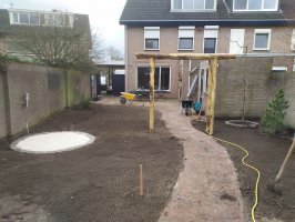 Aanleg achtertuin Westerhoven