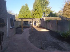 Aanleg achtertuin Westerhoven