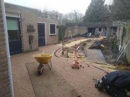 Aanleg achtertuin Westerhoven