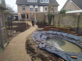 Aanleg achtertuin Westerhoven