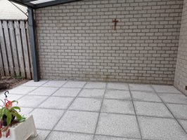 Aanleg natuursteen tegels / gazon Helmond