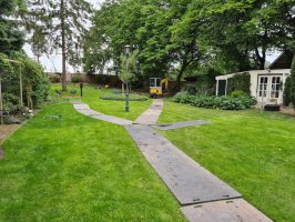 Aanleg beregening / renovatie achtertuin Dommelen